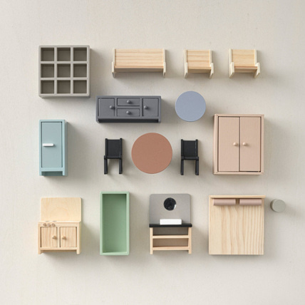 Avis Meubles maison de poupée Rétro Petite Amélie 1