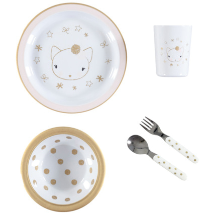 Avis Set repas Nuit Magique en mélamine - 5 pièces Prémaman 1