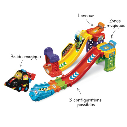 Avis Tut Tut Bolides - Tremplin Cascades de l'extrême (+ Lucas, roi du championnat) VTech 1