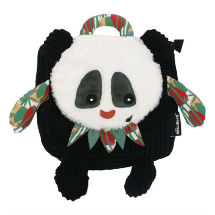 Avis Sac à dos velours Rototos le panda LES DEGLINGOS 1