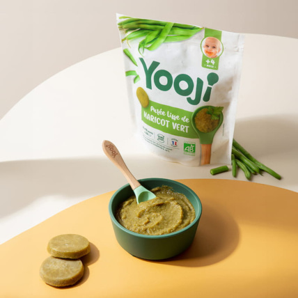 Avis Purée lisse de Haricot Vert bio Yooji 1