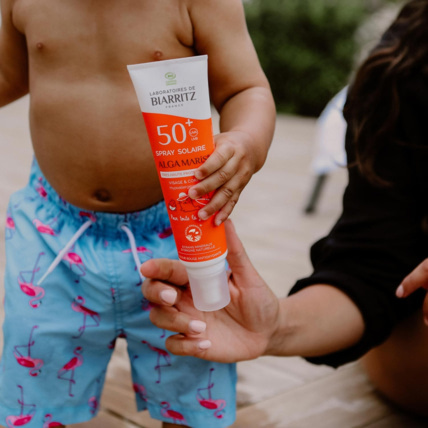 Avis Spray solaire famille SPF50+ Laboratoires de Biarritz 2
