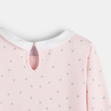 Avis T-shirt col Claudine rose fille OKAIDI 4