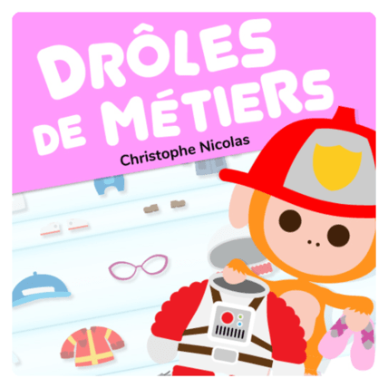 Avis Livre audio enfant - Drôles de métiers lunii 1