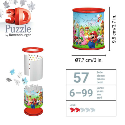 Avis Puzzle Pot à crayons - Super Mario - de 6 ans RAVENSBURGER 5