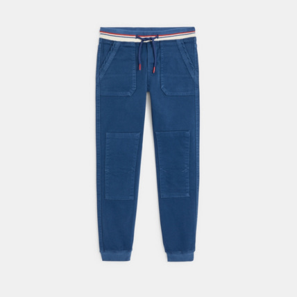 Avis Jogpant en toile bleu garçon OKAIDI 1