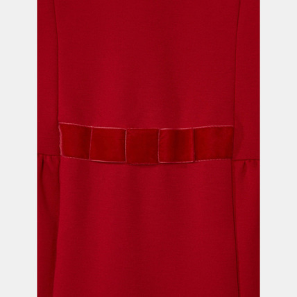 Avis Robe à col Claudine amovible rouge fille OKAIDI 4