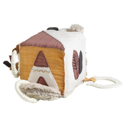 Avis Cube d'activité bébé en velours Sauthon 3