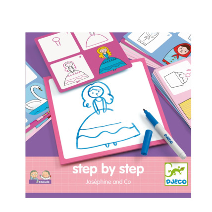 Avis Jeux de dessin Step by Step DJECO 1