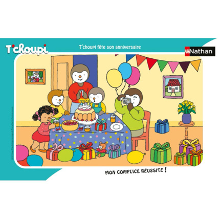 Avis Puzzle T'choupi fête son anniversaire RAVENSBURGER 1