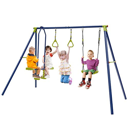 Avis Portique pour enfants 3-en-1 COSTWAY 1