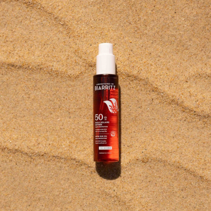 Avis Huile solaire satinée SPF50 Laboratoires de Biarritz 4