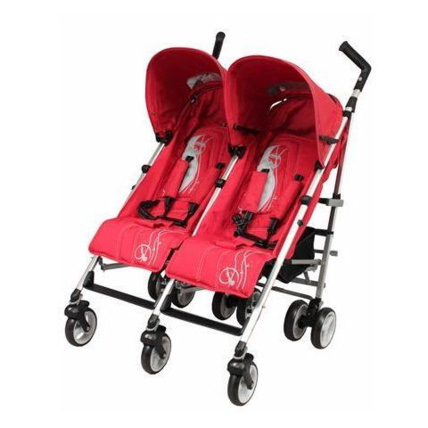 Poussette canne double jumeaux deals
