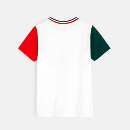 Avis T-shirt spécial fan de foot vert garçon OKAIDI 3