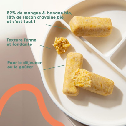 Avis Bâtonnet manger main : Mangue, banane Yooji 2