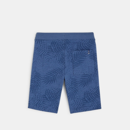 Avis Bermuda en molleton bleu garçon OKAIDI 4