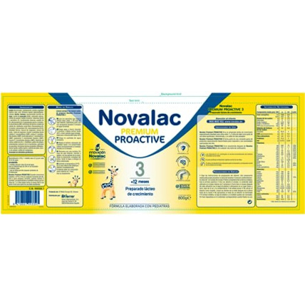 Avis Proactive 3 – Préparation lait de croissance Novalac 2
