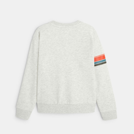 Avis Sweat-shirt à message "Climb to the top" blanc garçon OKAIDI 3