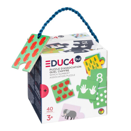 Avis Puzzle d'association quel chiffre Oxybul 1