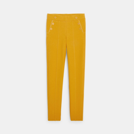 Avis Jegging chic jaune fille OKAIDI 1
