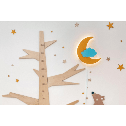 Avis Décoration murale - Toise Arbre en Bois Mon Lit Cabane 3