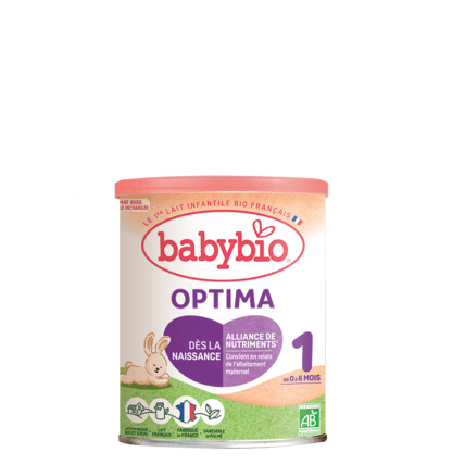Avis Lait Optima 1er âge 0-6 mois 400g Babybio 1