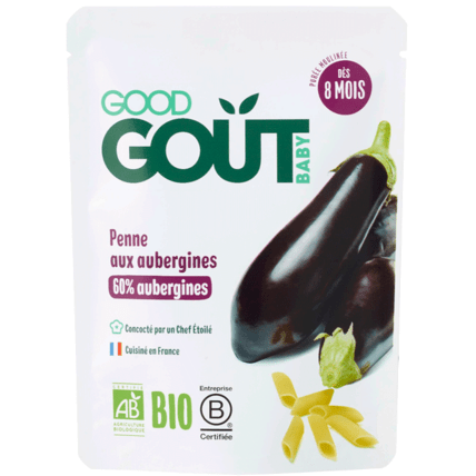 Avis Petit plat Bio Penne aux aubergines Good Goût 1