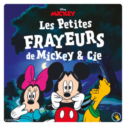 Avis Livre audio Les Petites Frayeurs de Mickey & Cie lunii 1
