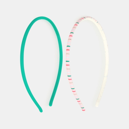 Avis Serre-têtes (lot de 2) vert fille OKAIDI 1