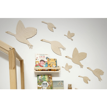 Avis Décoration murale - Ensemble d'oies en bois Mon Lit Cabane 7