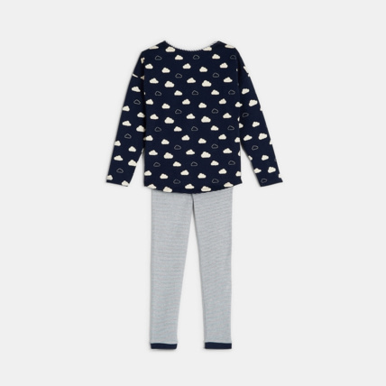Avis Pyjama imprimé bleu fille OKAIDI 2