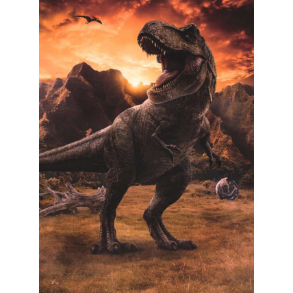 Avis Puzzle Le Tyrannosaurus rex / Jurassic World 3 - de 8 ans RAVENSBURGER 2