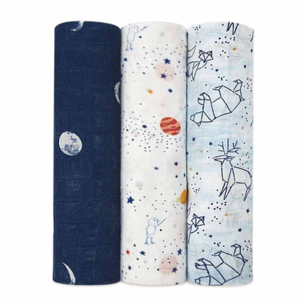 Avis Lot de 3 maxi-langes silky soft Stargaze ADEN + ANAIS 1