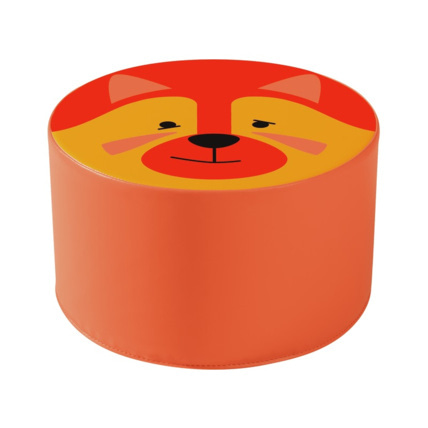 Avis Pouf décor animaux sauvages le Panda Roux Wesco 1