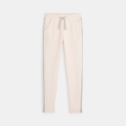 Avis Pantalon de jogging en molleton rose fille OKAIDI 1