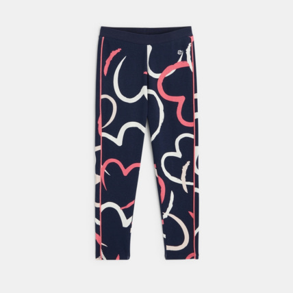 Avis Leggings fantaisie imprimés bleu fille OKAIDI 1