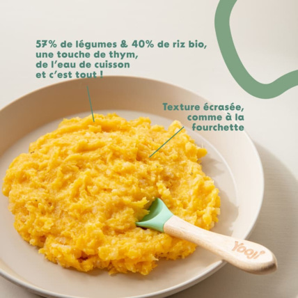 Avis Écrasé Risotto : purée morceaux & riz Yooji 2