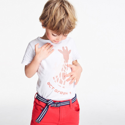 Avis T-shirt à motif blanc garçon OKAIDI 3
