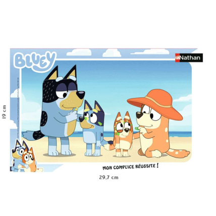 Avis Puzzle Bluey à la plage / Bluey - de 3 ans RAVENSBURGER 2