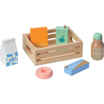Avis Set de jeu en bois Ma cagette du goûter L'ATELIER DU BOIS 1