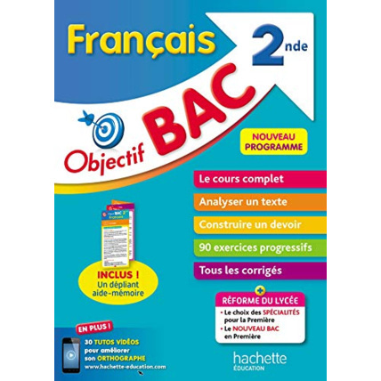 Avis Objectif Bac - Français 2nde Hachette Éducation 1