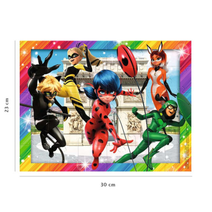 Avis Puzzle Ladybug et ses amis super-héros / Miraculous - de 4 ans RAVENSBURGER 3