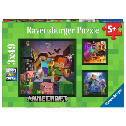 Avis Puzzle Biomes de Minecraft - de 5 ans RAVENSBURGER 1