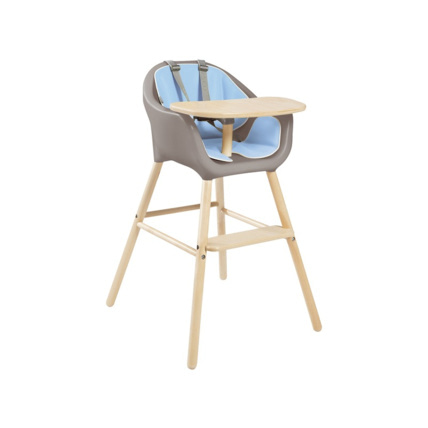 Avis Chaise haute Iceberg avec tablette et coussin Wesco 2