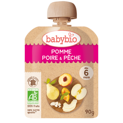 Avis Pomme Poire Pêche Babybio 1