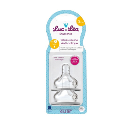Avis Tétines Ergosense Silicone Anti-Colique Luc et Léa 3