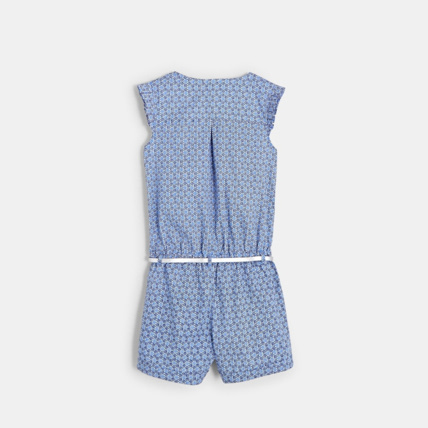 Avis Combi-short imprimé bleu fille OKAIDI 2
