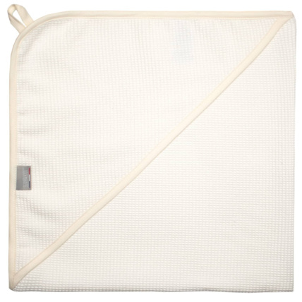 Avis Cape de bain bébé en coton nid d'abeille Sevira Kids 8