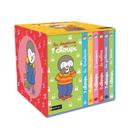 Avis Bibliothèque les émotions de T'Choupi NATHAN 1