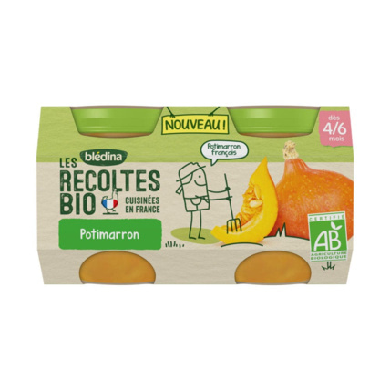 Avis Les Recoltes Petits pots potimarron bio Blédina 1